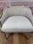 Antique French Louis XVI Petite Corbeille Vanity Chair For Sale - Image 9 of 17