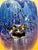 Sky Blue Antique Chinese Export Cobalt Blue Glazed Garden Stool, Mask Handles For Sale - Image 8 of 12