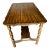 Vintage English Jacobean Style Side Table With Scalloped Top For Sale