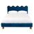 Jonathan Adler Ripple Queen Bed, Venice Peacock For Sale - Image 11 of 11