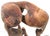 1950s Mid-Century Modern Organic Biomorphic Figurative Burl Wood Carving Sculpture For Sale - Image 9 of 18