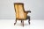 Library Armchair in Leather and Rosewood For Sale - Image 3 of 8