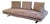 Ligne Roset Large Prado Sofa in Dusty Mauve Brown With Movable Back Cushions For Sale