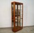 Vintage 1970's Midcentury Modern glass display cabinet for sale. It's really well made, and was manufactured here in the...