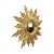 Deknudt Sunburst Sun Mirror in Gilded Wood, 1960s For Sale - Image 6 of 18