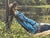 Textile Young Boy Fishing by a Beautiful Riverside in Lush Green English Countryside 1995 For Sale - Image 7 of 18