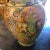Ceramic 1990s Italian Yellow and Green Hand Painted Ceramic Urn For Sale - Image 7 of 13