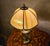 Late 19th Century Antique Brass Oil Lamp in Glass with Lead Lampshade, 1880 For Sale - Image 5 of 7