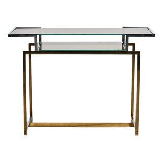 Hungarian Console Table by László Koppány for the Idea Applied Arts Company, 1980s For Sale