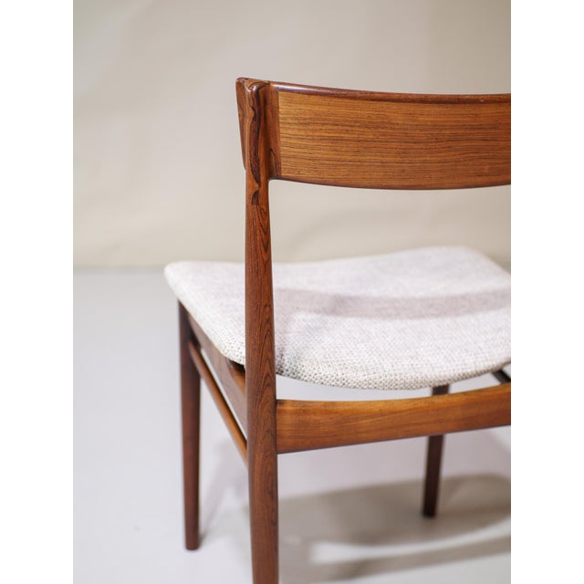 Model 39 Dining Chairs in Rosewood attributed to Henry Rosengren Hansen for Brande Møbelindustri, Denmark, 1960s, Set of 6 For Sale - Image 13 of 18