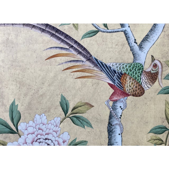 Not Yet Made - Made To Order 24"*48"/ Panel, a Set of 18th Century Style Chinoiserie Handmade Wall Panels, Vintage , Antique Style, Chinoiserie, Interior Wall Decor For Sale - Image 5 of 12