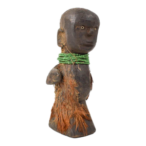Early 20th Century Azande Miniature Figure 7 inch