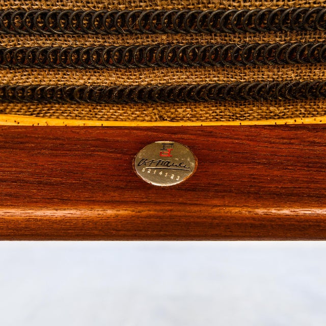 Restored Finn Juhl Fd 138 Danish Modern Teak Lounge Chair by France & Son, 1960s For Sale - Image 16 of 17
