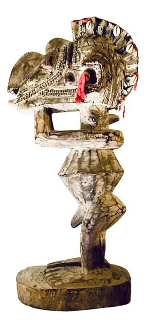 Large African Fertility Sculpture