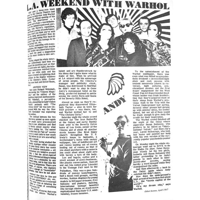 "The Autobiography and Sex Life of Andy Warhol" Book For Sale In New York - Image 6 of 8