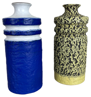 Fat Lava Ceramic Pottery Vase by Veb Haldensleben, GDR Germany, 1970s