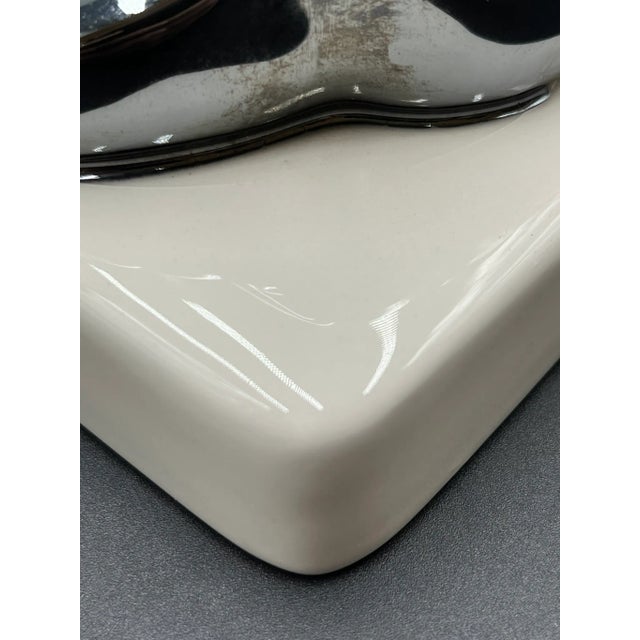 Fran Mar after Franz Marc, Resting Horse, 1970s, Ceramic Sculpture with Platinum Glaze For Sale - Image 15 of 16