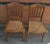 Victorian Set of Four Victorian Walnut and Cane Seat Side Chairs For Sale - Image 3 of 9