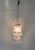 Metal Vintage C-Shaped Murano Glass Chandelier attributed to Aureliano Toso, 1970s For Sale - Image 7 of 8