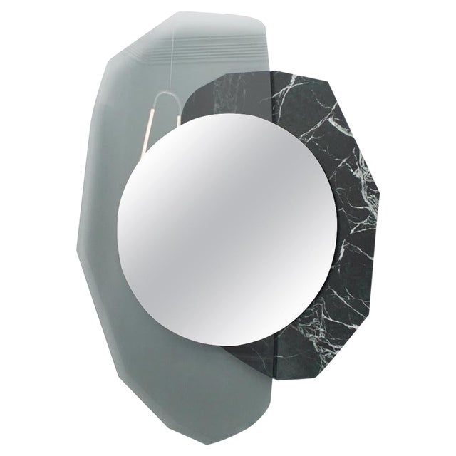 Glass Repeated Mirror II by Os and Oos For Sale