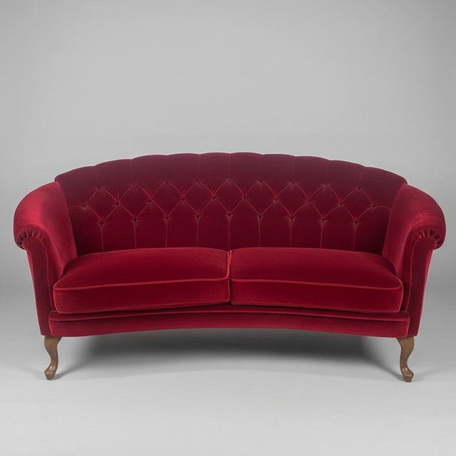 Vintage Swedish Style Sofa, 1960s For Sale - Image 6 of 6