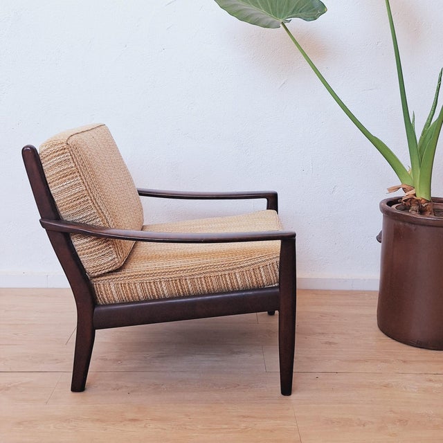 1960s Mid-Century Lounge Chair, 1950s For Sale - Image 5 of 16