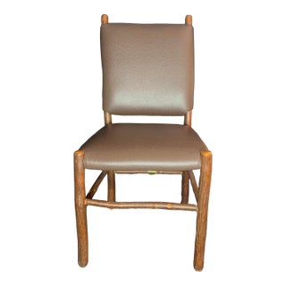 Vintage Signed Old Hickory Lodge Chair, Handcrafted For Sale