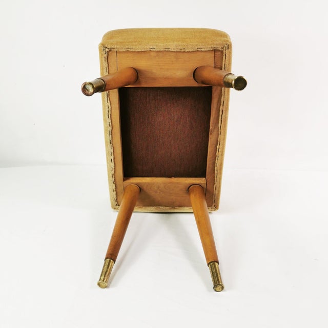 Vintage German Pouf, 1960s For Sale - Image 9 of 11