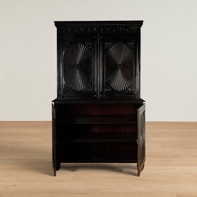 Antique Anglo Indian Cabinet For Sale - Image 4 of 13