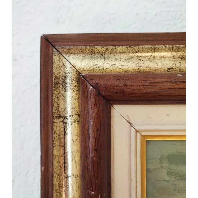 Kurt Conrad Loew, Paysage, Oil on Wood, 1960s, Framed For Sale - Image 6 of 11