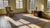 1920s Apricot Blue Stripe Antique Indian Cotton Dhurrie Carpet 9'7" X 15'3" Flatweave Wool Rug For Sale - Image 14 of 15
