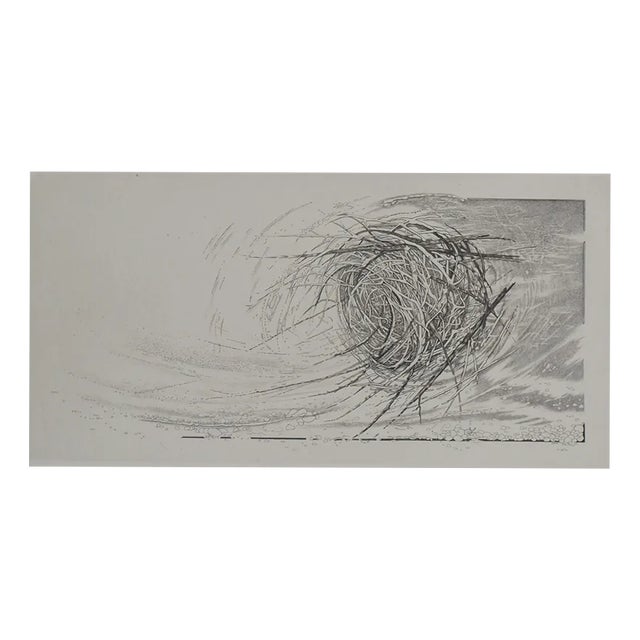 Hélène Nué, Wind Force, Engraving For Sale