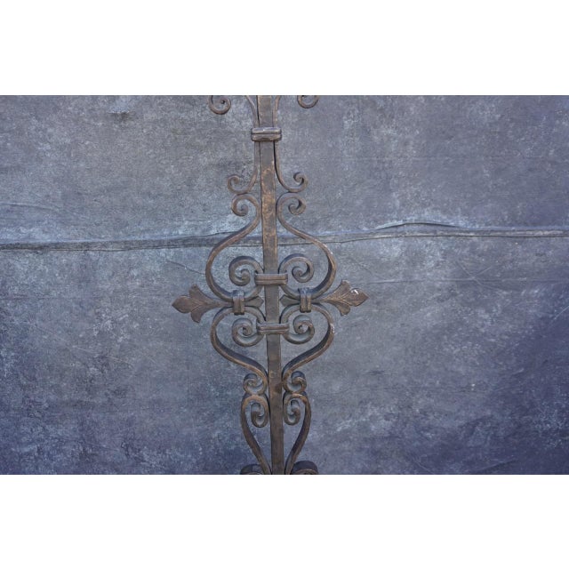 1920s Monumental Spanish Revival Floor Lamp For Sale In Los Angeles - Image 6 of 12