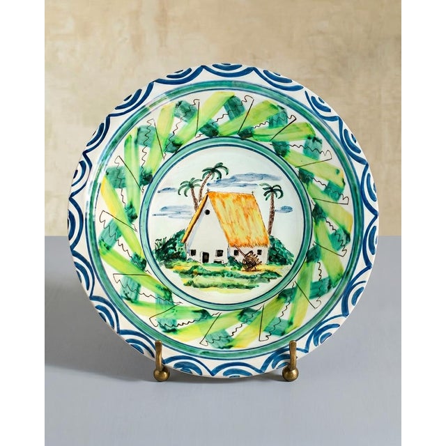 We have a deep love for antique and vintage ceramic plates, especially those from France and Italy. This delightful piece...