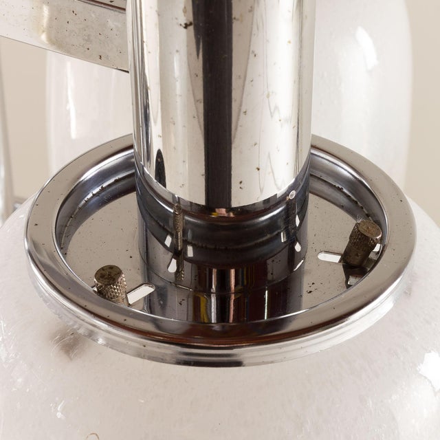 Vintage Murano Glass Chandelier by Targetti Sankey, 1970s For Sale - Image 10 of 14