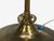 1950s V. Soini Oy, Rare Floor Lamp, Brass, Leather, Rattan For Sale - Image 11 of 11