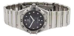 Omega Women's Constellation Stainless Steel Gray Dial Watch