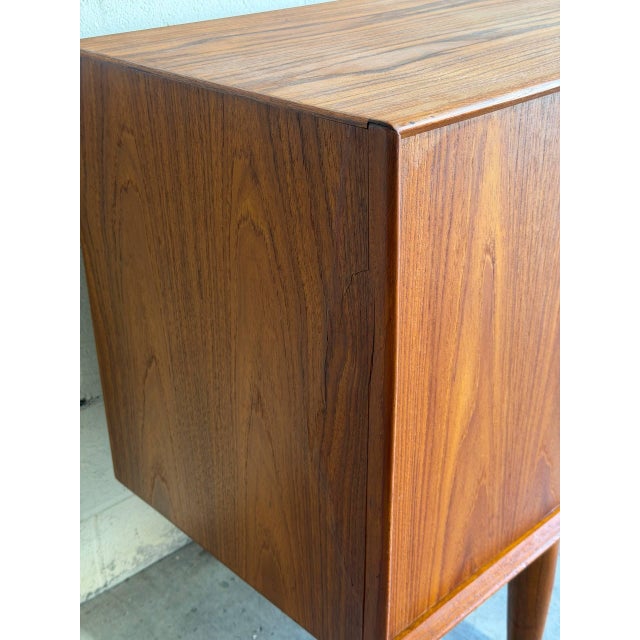 Wood Teak Sideboard Credenza in Style of Arne Vodder Denmark Mid-Century Modern 1960s For Sale - Image 7 of 13