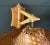 Mid 20th Century Organic Woven Wicker and Bamboo Wall Sconce For Sale - Image 10 of 12