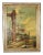 Late 20th Century Classical Roman Ruins Landscape Oil on Canvas Painting, Signed For Sale