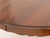 Queen Anne Style Vintage Mahogany Circular Dining Table For Sale - Image 4 of 7