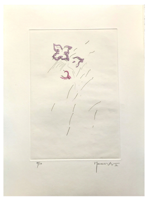 Joan Hernandez Pijuan, PL4, 1982, Engraving