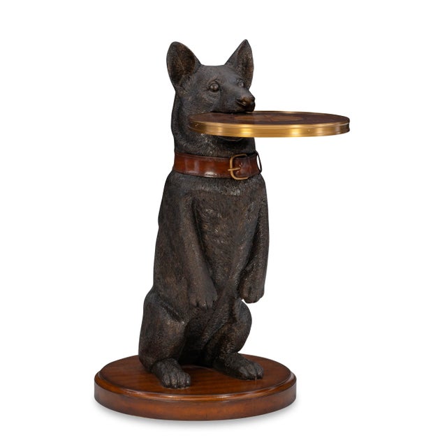 Maitland - Smith Maitland-Smith Corgi Accent Table For Sale - Image 4 of 4