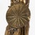 Antique Native American Bronze Sculpture Lamp For Sale - Image 8 of 11