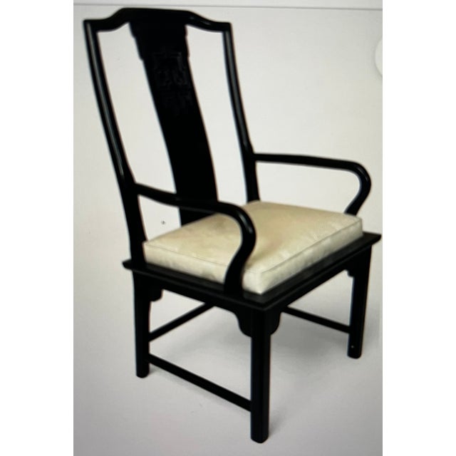 Brown Chin Hua Dining Table & Chairs by Raymond Sobota for Century Furniture For Sale - Image 8 of 9