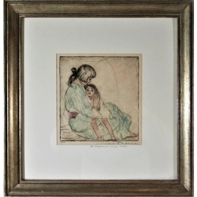 Max Pollak, Indian Mother and Child For Sale - Image 4 of 4