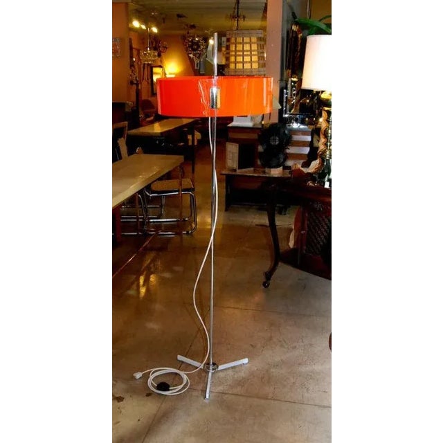 Plastic 1970s Italian Adjustable Floor Lamp For Sale - Image 7 of 8