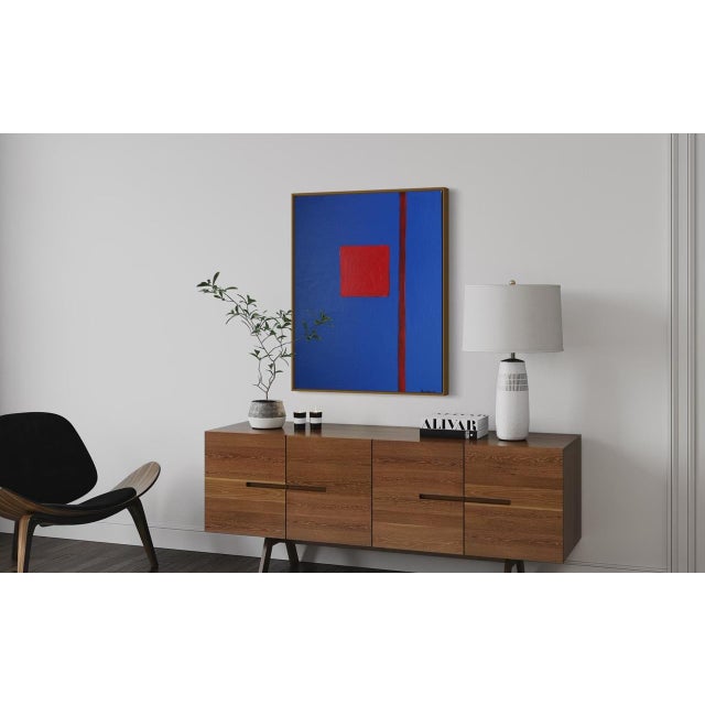 Bodasca, That Blue Abstract, 2026, Acrylic on Canvas For Sale - Image 3 of 12