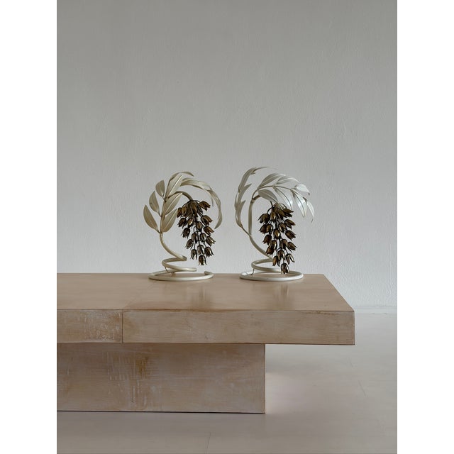 Vintage Metal Table Lamps, 1970s, Set of 2 For Sale - Image 6 of 7