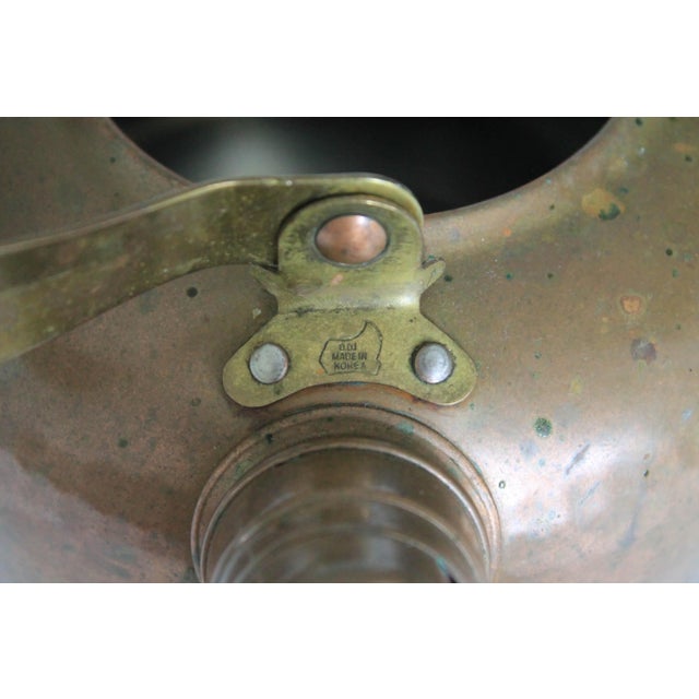 Metal Vintage Decorative Copper Kettle by o.d.i. For Sale - Image 7 of 11